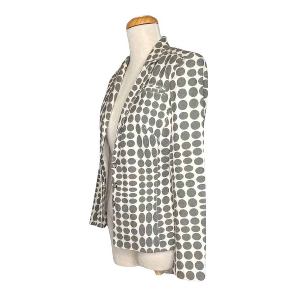 40% OFF Clearance SALE❗️ Alberto Makali Polka Dot Blazer Jacket Cotton/Spandex - Picture 2 of 7